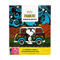 OOLY X PEANUTS Scratch Art Kit