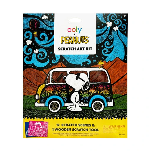OOLY x PEANUTS Scratch Art Kit OOLY X PEANUTS Scratch Art Kit -Toyology Toys 0 TMbnj1xp7fGTfVu5vjVI5qhMQRS2N523 UZMAt5M