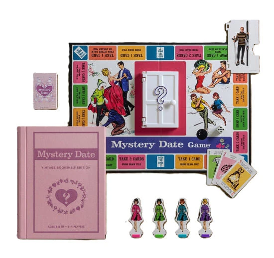 Vintage Bookshelf Mystery Date Vintage Bookshelf Mystery Date -Toyology Toys 0083275 mystery date vintage bookshelf game by ws game company 550