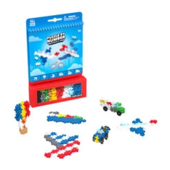 PLUS-PLUS Plus Plus Puzzle By Number - Activity Pad - Transportation