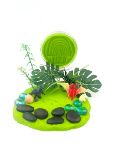Dino Jungle Play Dough Kit - Watermelon -Toyology Toys 07a7814635690e806095282ec600cd0e