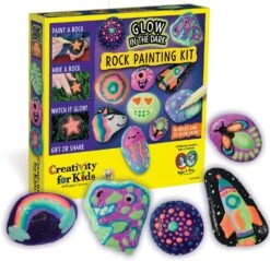 Glow In The Dark Rock Painting Kit -Toyology Toys 0ebe0582daa59758f205e6e0a2ccb91f