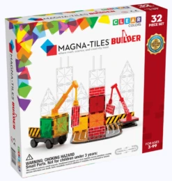 Magna-Tiles Builder 32pc -Toyology Toys 16525fb6e0ccfbc01251cca731bf562a