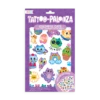 Ooly Colorful Cats Tattoos -Toyology Toys 176 014 Tattoo Palooza Temporary Tattoos Colorful Cats C1