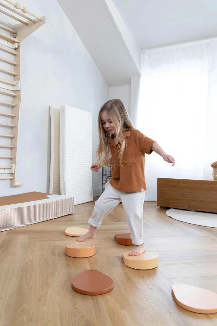 Set of 6 Wooden Balance Stepping Stones Set Of 6 Wooden Balance Stepping Stones -Toyology Toys 2Lifestyle SoftMotionPlay 719 720x 770a742d fff8 45b3 bbb7 34ce67d60ebc