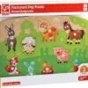 Farmyard Peg - 10pc Puzzle -Toyology Toys 2cf333bc105341b76ec242f4083de02d