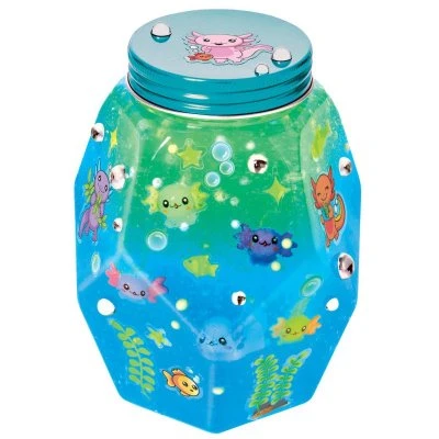 Glowing Axolotl Aquarium Faber-Castell Glowing Axolotl Aquarium -Toyology Toys 322246 2 adv