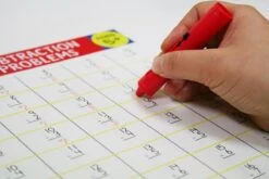 Melissa & Doug Subtraction Problems Write-A-Mat -Toyology Toys 3242ff2062e885ad00b3dad9018f2a6d