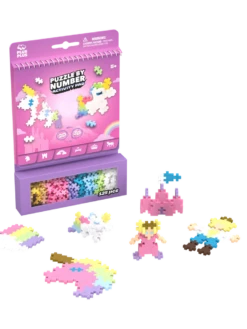 PLUS-PLUS Plus Plus Puzzle By Number - Activity Pad - Fairytale