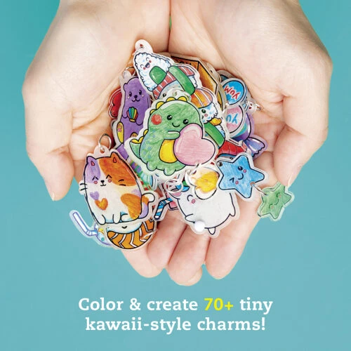 KLUTZ Color & Shrink Charms: Kawaii Style KLUTZ Color & Shrink Charms: Kawaii Style -Toyology Toys 500 2