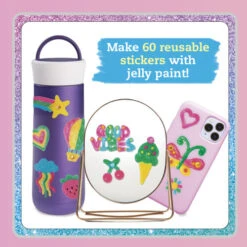 Paint & Peel Jelly Stickers 4 Paint & Peel Jelly Stickers -Toyology Toys 500 4