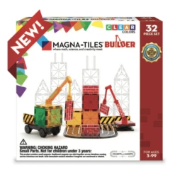 Magna-Tiles Builder 32pc -Toyology Toys 5248122c05d2455f3956a50873a6df7d