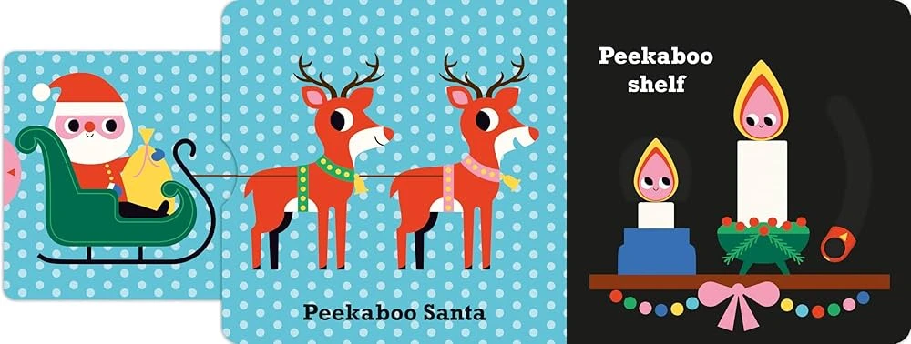 Peekaboo : Santa Peekaboo : Santa -Toyology Toys