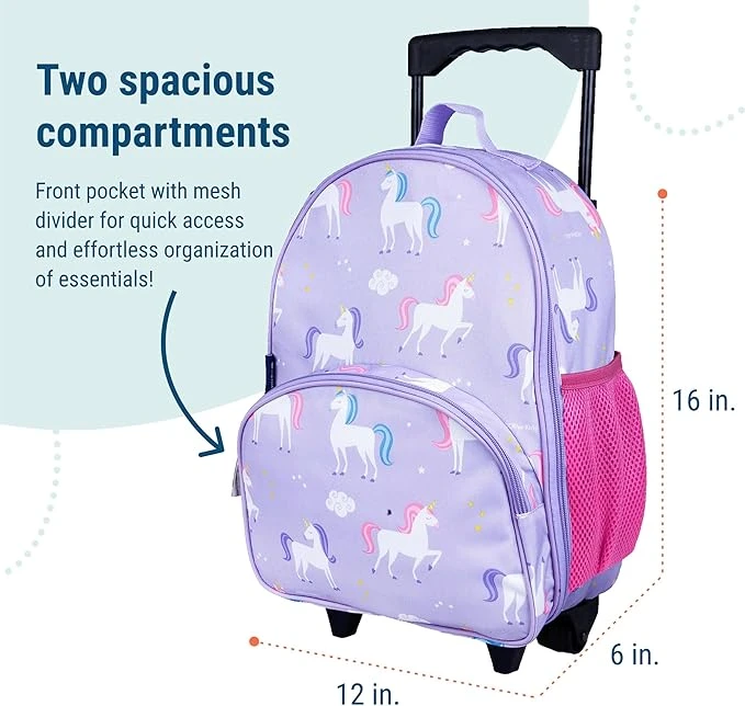 Unicorn Rolling Luggage Unicorn Rolling Luggage -Toyology Toys 81gVY L00lL. AC SX679