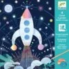Djeco PG Scratch Cards - Cosmic Mission