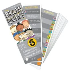 Brain Quest Grade 6 5 Brain Quest Grade 6 -Toyology Toys 8af85284ba93fa77477fca3e14656613
