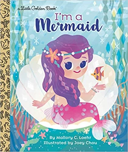 I'm a Mermaid Little Golden I'm A Mermaid Little Golden -Toyology Toys 8cfa6baf0e2b9eeb15bdf41c36414c80