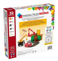 Magna-Tiles Builder 32pc -Toyology Toys 8cfb97e021071282095ac15357f42038