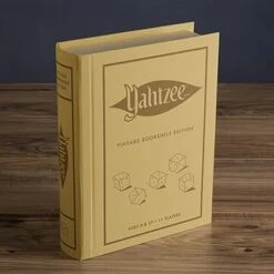 Vintage Bookshelf Yahtzee