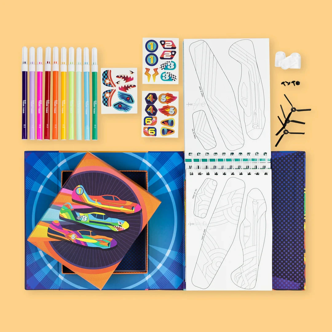 Jet Racers Bullseye Kit Tiger Tribe Jet Racers Bullseye Kit -Toyology Toys ASI 6 0292 Jet Racers Bullseye 04