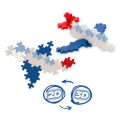 PLUS-PLUS Plus Plus Puzzle By Number - Activity Pad - Transportation -Toyology Toys Activity Pad Transportation 2D.3D callout