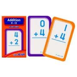 Addition 0-12 Flashcard