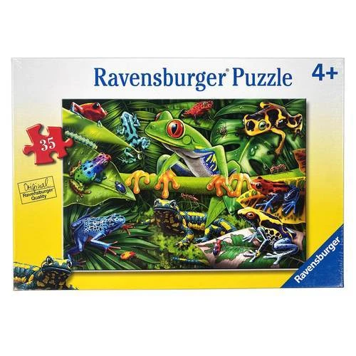 Amazing Amphibians - 35pc Puzzle Amazing Amphibians - 35pc Puzzle -Toyology Toys Amazing Amphibians 35pc Puzzle ToyologyToys 594