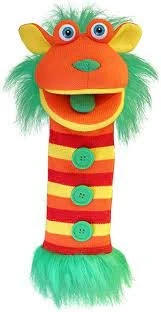 Buttons Knitted Puppets