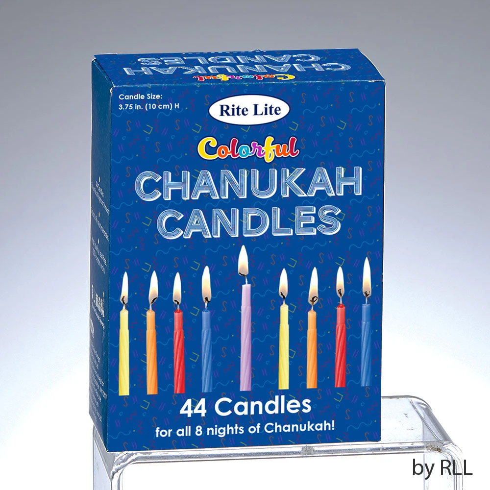 Chanukah Candles- Multicolored Chanukah Candles- Multicolored -Toyology Toys Chanukah Candles Multicolored ToyologyToys 809