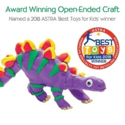 Create With Clay Dinosaurs 4 Create With Clay Dinosaurs -Toyology Toys Create with Clay Dinosaurs ToyologyToys 982