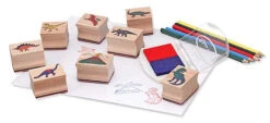 Melissa & Doug Dinosaur Stamp Set -Toyology Toys Dinosaur Stamp Set ToyologyToys 697