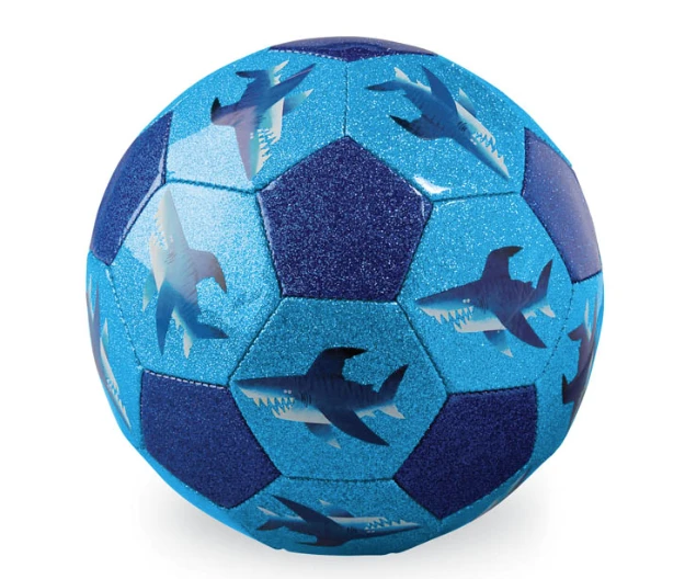Glitter Soccer Ball Shark City size 3 Crocodile Creek Glitter Soccer Ball Shark City Size 3 -Toyology Toys Glitter Soccer Ball Shark City size 3 ToyologyToys 433
