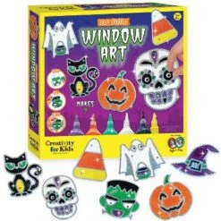 Halloween Easy Sparkle Window Art