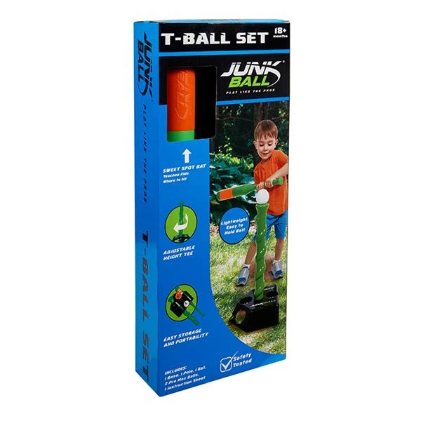 Junk Ball T Ball Set Junk Ball T Ball Set -Toyology Toys Junk Ball T Ball Set ToyologyToys 431