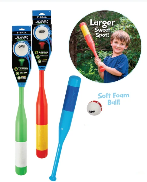 Junk Ball T Ball Set Junk Ball T Ball Set -Toyology Toys Junk Ball T Ball Set ToyologyToys 631