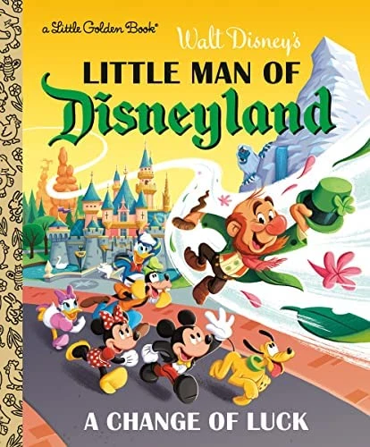 Little Man of Disneyland Golden Books Little Man Of Disneyland Golden Books -Toyology Toys Little Man of Disneyland Golden Books ToyologyToys 372