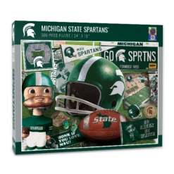 Michigan State Spartans Retro - 500pc Puzzle