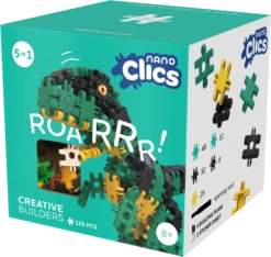 Nano Clics Creative 125pc Roar