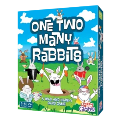 One Two Many Rabbits Card Game