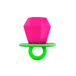 Ring Pop Squishi Toy 4 Ring Pop Squishi Toy -Toyology Toys Pink Squish Ring Pop 93626
