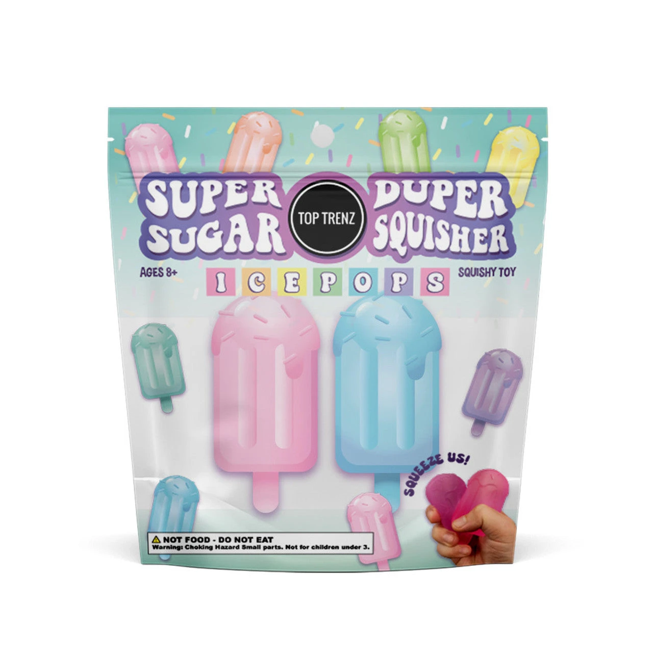 Super Duper Sugar Squisher - Mini Ice Pops 2 pk Super Duper Sugar Squisher - Mini Ice Pops 2 Pk -Toyology Toys SUG POP7 2 06693.1719512370.1280.1280 36531