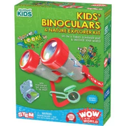 Wow In The World: Kids' Binoculars & Nature Explorer Kit