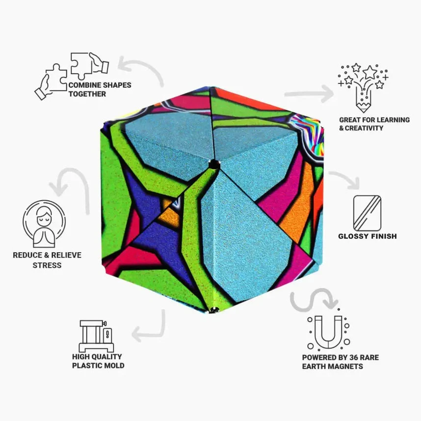 Shashibo Art Worx - Stained Glass Shashibo Art Worx - Stained Glass -Toyology Toys StainedGlass copy