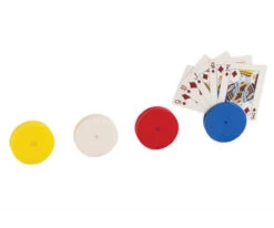 4 Pc Round Card Holder