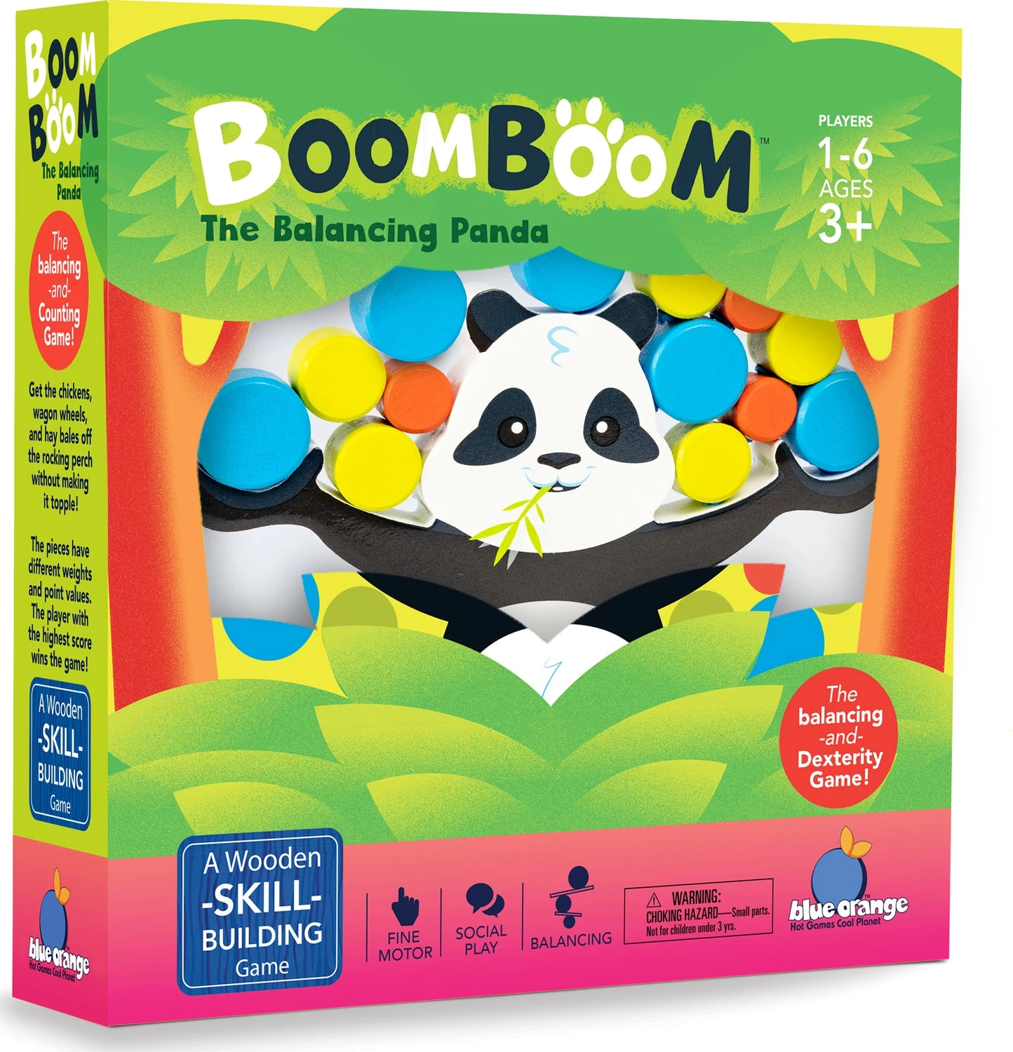BoomBoom The Balancing Panda Game BoomBoom The Balancing Panda Game -Toyology Toys bo00222