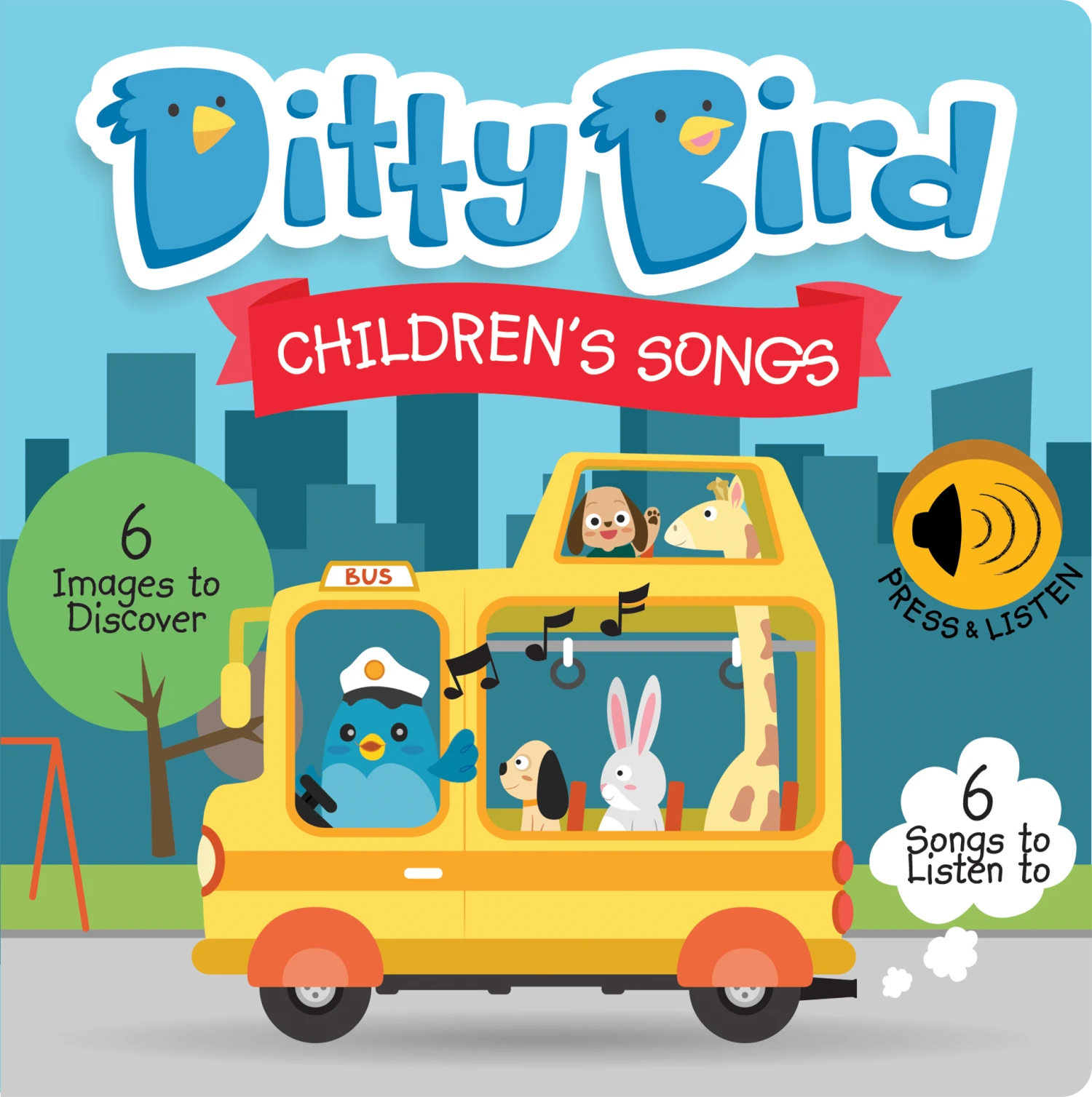 Ditty Bird Children’s Songs Book Ditty Bird Children’s Songs Book -Toyology Toys c8964e763a8e38f13c150017b41bb36c