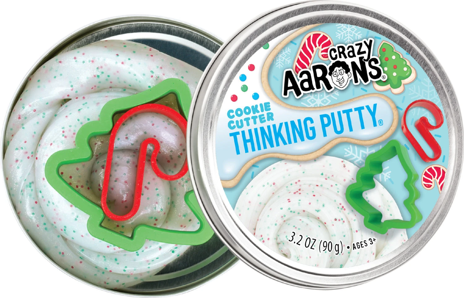 Crazy Aaron's Cookie Cutter Thinking Putty Crazy Aaron's Cookie Cutter Thinking Putty -Toyology Toys caapoc020 1