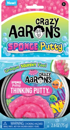 Crazy Aaron's Sponge Putty Thinking Putty 4"