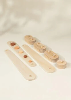 Wooden Balance Beams Set