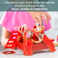 Catapult Gnome Launcher Playset -Toyology Toys curious kingdom catapult 02